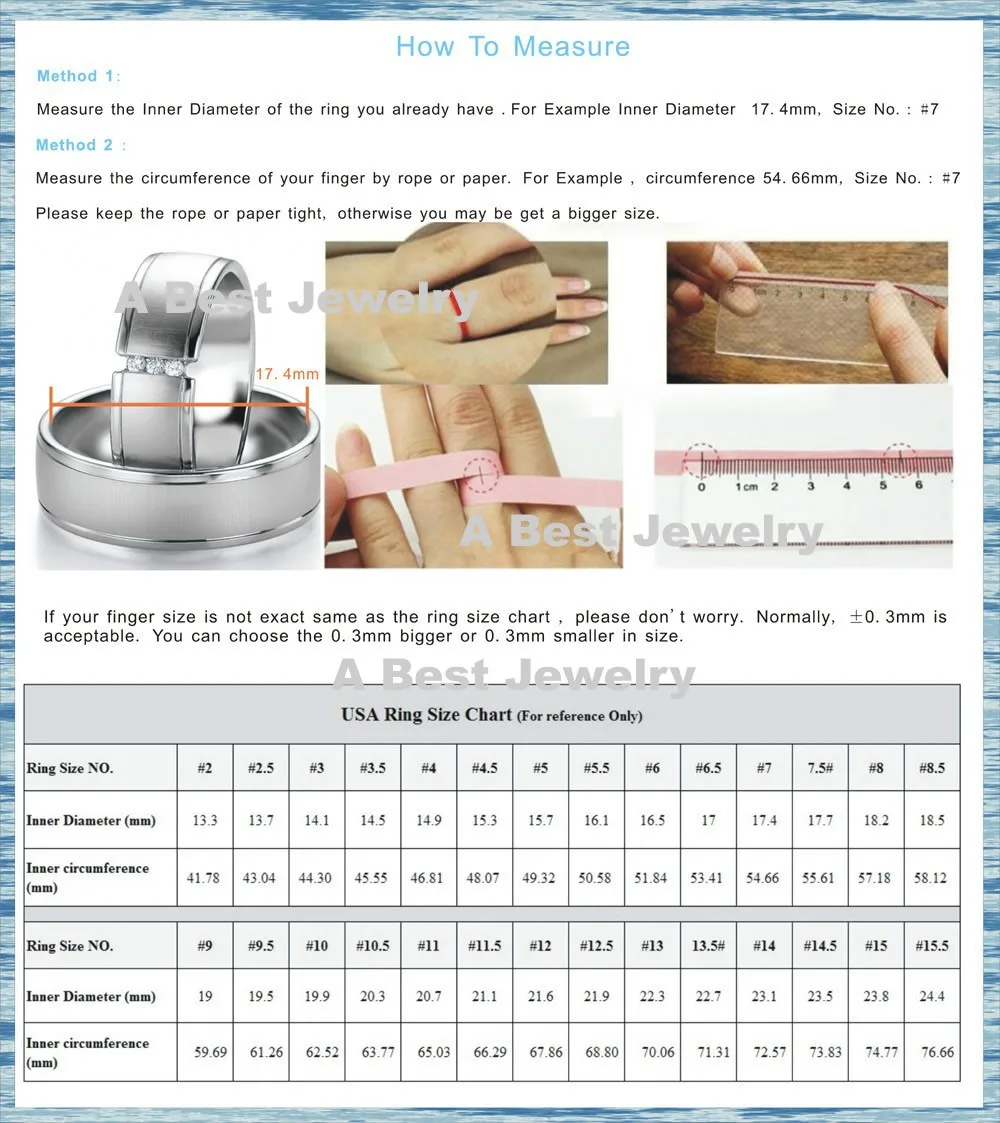 Finger Size Measure