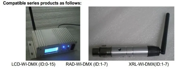 2,4 ГГц DMX512 Беспроводной приемник модуль печатной платы доска с антенной светодиодный контроллер для сценический световой эффект