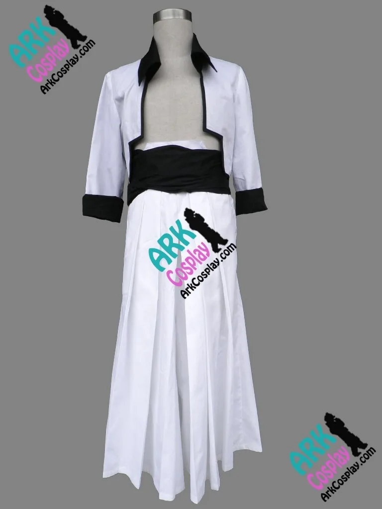 Bleach № 6 Гриммджо Jaegerjaquez Косплэй кимоно Косплэй белый MENS Bleach Косплэй костюм