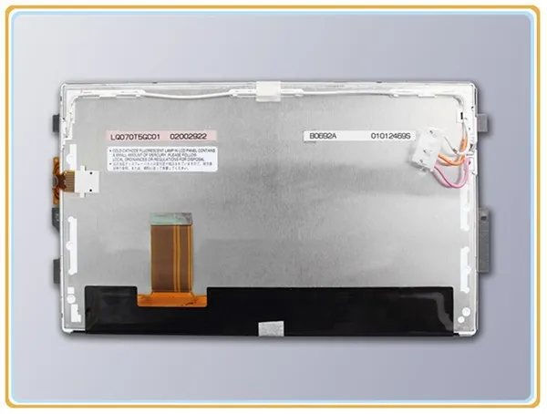KCVV DHL/EMS SHARP LQ070T5GC01 " ЖК-дисплей модуль с сенсорным экраном дигитайзер для Toyota Prius& Toyota Venza(09