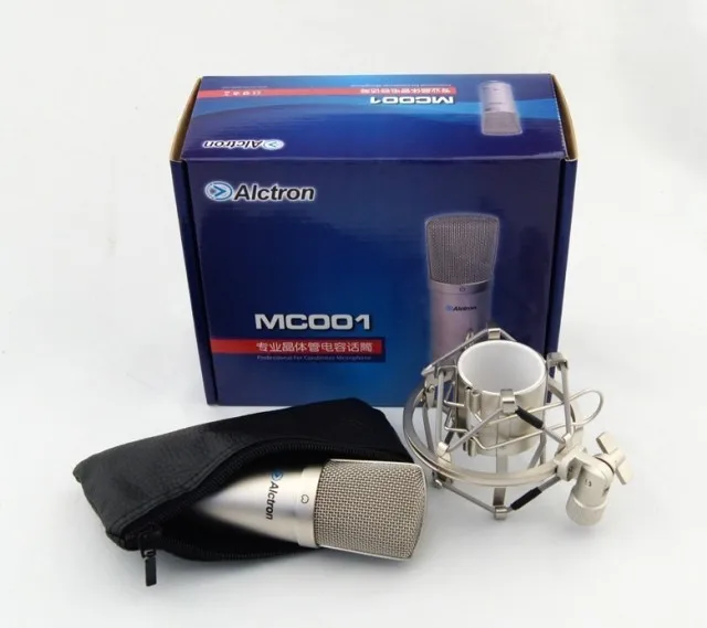 Продвижение Одежда высшего качества Alctron MC001 конденсаторный микрофон pro Студийный микрофон для записи, микрофон для записи