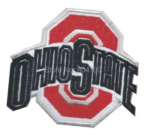 OHIO STATE термоклейкая заплата значок куртка байкера аппликация в виде логотипа вышивка подарок услуга
