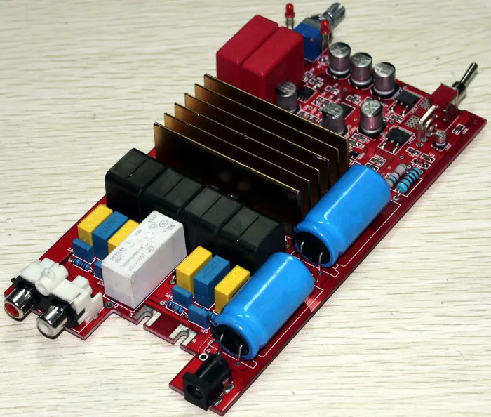 TDA7498+ A1 усилитель доска/завод деталя 2*100 W 2,0-канальный цифровой усилитель доска/завод деталя усилитель класса D доска/завод деталя TDA7498 и TL082