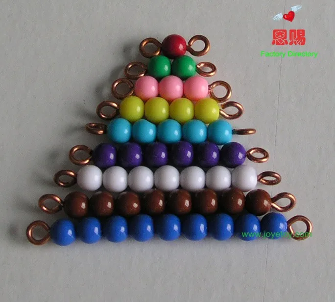 5045 colored beads stairs