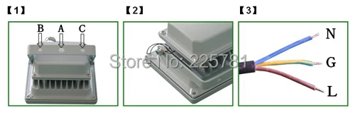 10 Вт, 20 Вт, хит продаж светодиодный прожекторы AC85-260V Светодиодный прожектор светодиодное ландшафтное освещение