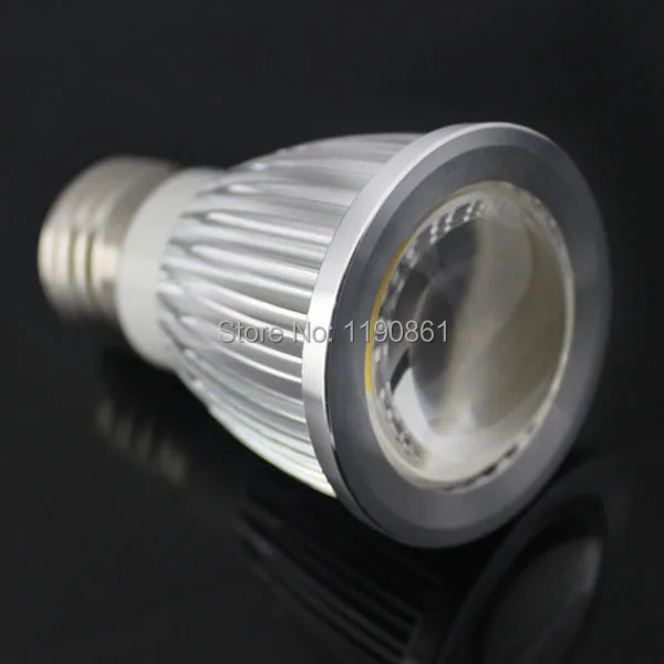 10xfree доставка E27 УДАРА dimmable 7 Вт светодиодные лампы высокой мощности spotlight светильник лампа крытый Открытый Освещение