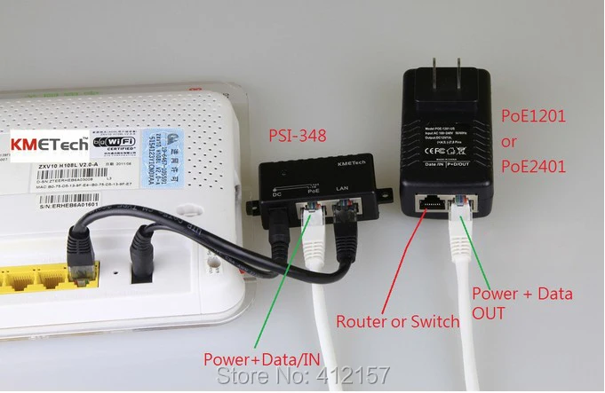 3 шт. POE мощность через Ethernet кабель пассивный инжектор сплиттер адаптер светодиодный для безопасности камеры видеонаблюдения IP NVR Камера системы