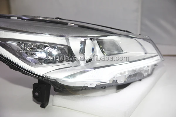 2013- год для FORD KUGA светодиодные полосы головы лампы с проектором объектив хромированный корпус PW