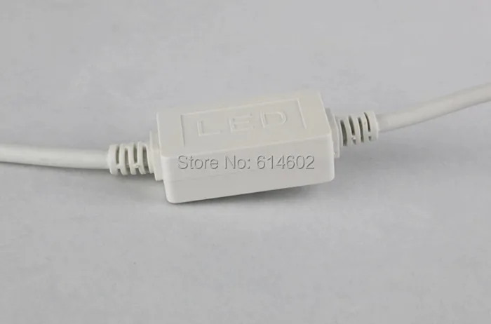 220V 110V SMD 5050 Светодиодная лента светильник с вилкой питания белый 60 светодиодов/м водонепроницаемая лента 100 м
