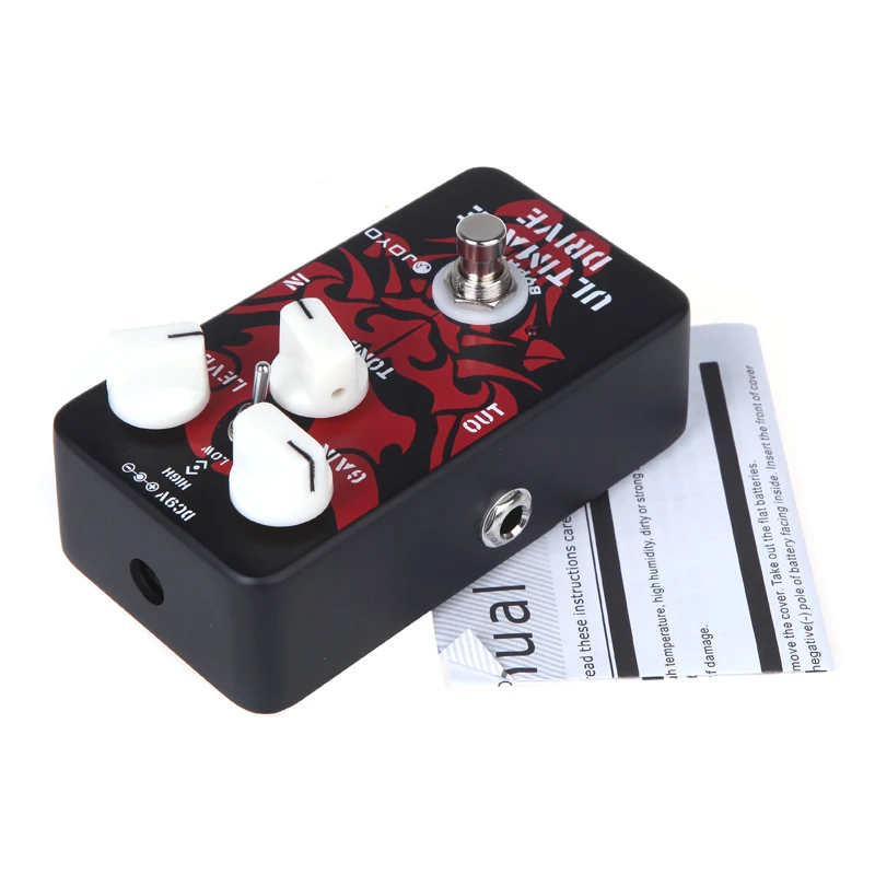 JOYO JF-02 Ultimate Drive педаль для гитарного эффекта овердрайв аксессуары для гитары