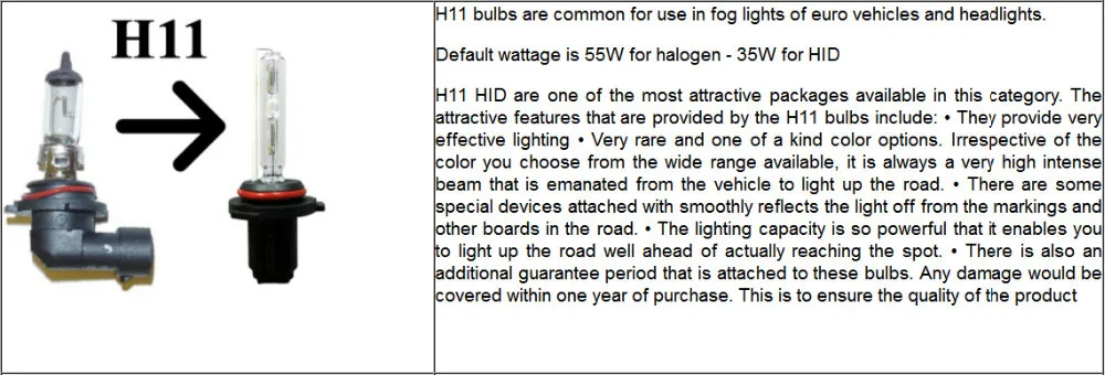 55 Вт HID комплект H1 H3 H7 H8 H9 H11 однолучевая Автомобильная фара противотуманная фара 3000 k, 4300 k, 6000 k, 8000 k, 10000 k, 12000 k, 15000 k, 3000k