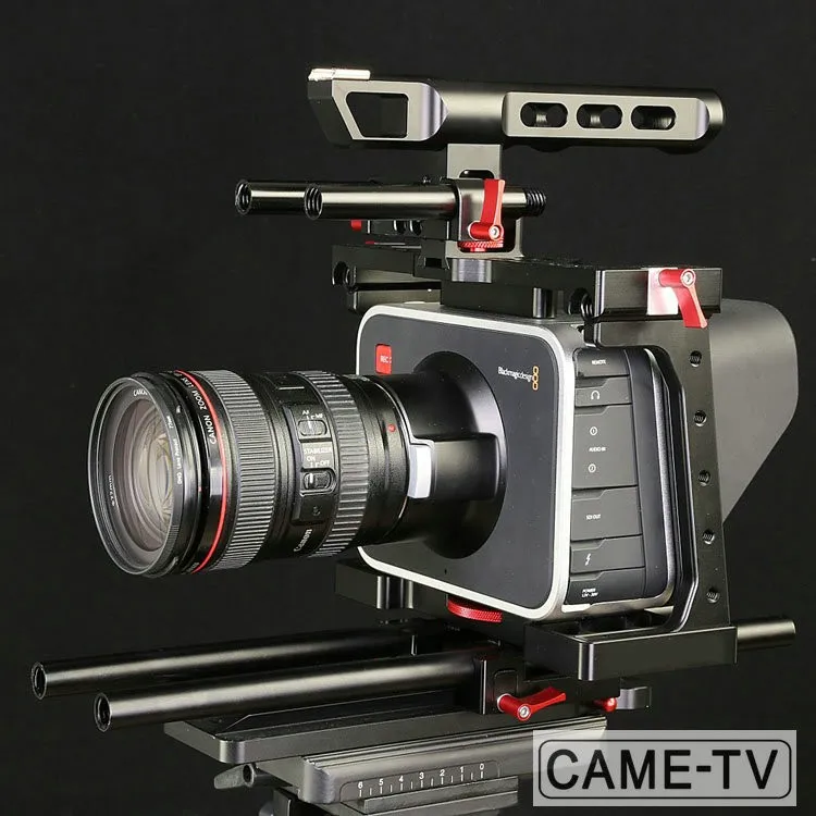 CAME-TV Rig BMCC-01 w/Топ Ручка ласточкин хвост плиты 15 мм стержень