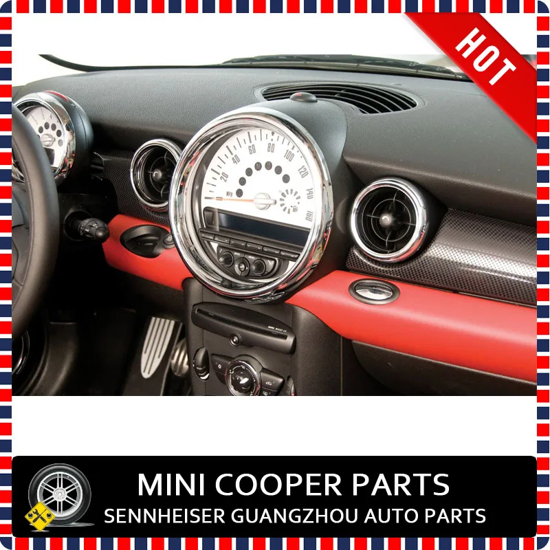 Фирменная Новинка Хром Материал внутренний комплект подходит для Mini Cooper R55/6/7/8/9(27 шт./компл