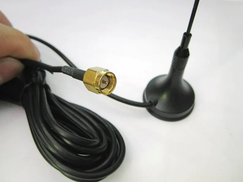 GSM 5DB наружная антенна с SMA штекерным разъемом/UMTS/HSPA/CDMA 3 кабель