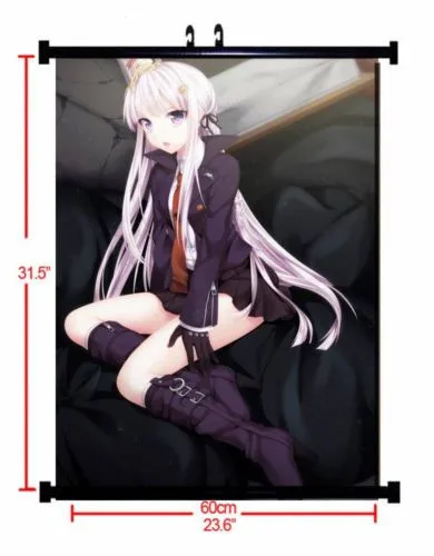 Декор аниме плакат настенный свиток DANGANRONPA Kyoko Kirigiri PW-DANG-268439