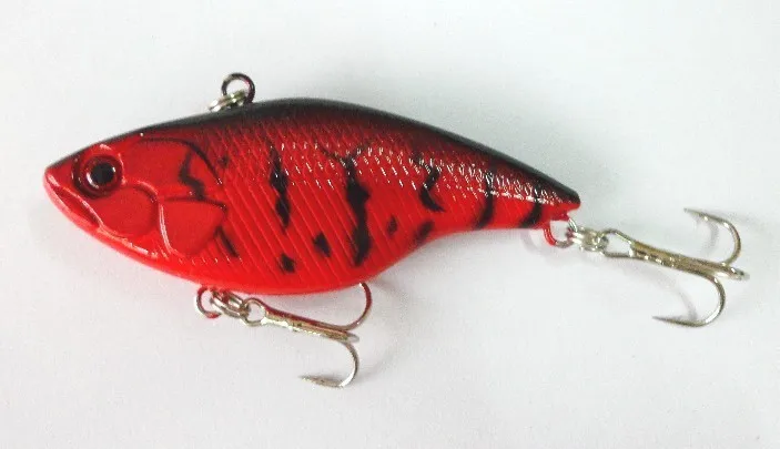400 шт. 7,5 CM / 18 G 4 цвета пластик для рыбалки приманки VIB для рыбалки крюк лобстер-застёжка чужой приманки для рыбалки снасти рыбалка