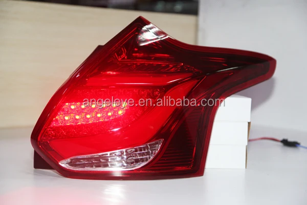 2012- год для FORD Focus 3 Хэтчбек светодиодные полосы задний фонарь задний свет красный цвет TJ Тип