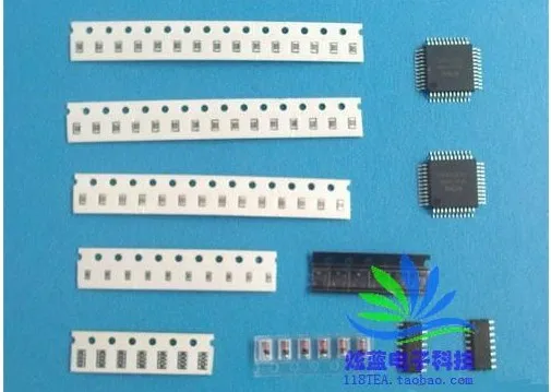 Бесплатная доставка! 10 шт. 2017 smd-компонентов пайки практика доска с 75 шт. SMD внутри