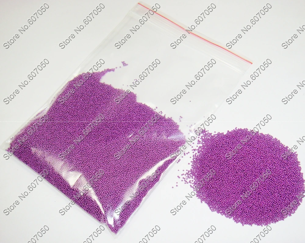 12 Разноцветные X50g/мини-небольшой шаровые шарики для нейл-арта