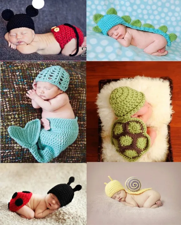 Baby Costume Photo Photography Prop Knit Crochet Beanie Animal Hat Cap Set Cap Set Photography Propscostume Photo Aliexpress Baby Costume Photo Photography Prop Knit Crochet Beanie Animal Hat Cap Set Cap Set Photography Propscostume Photo Aliexpress