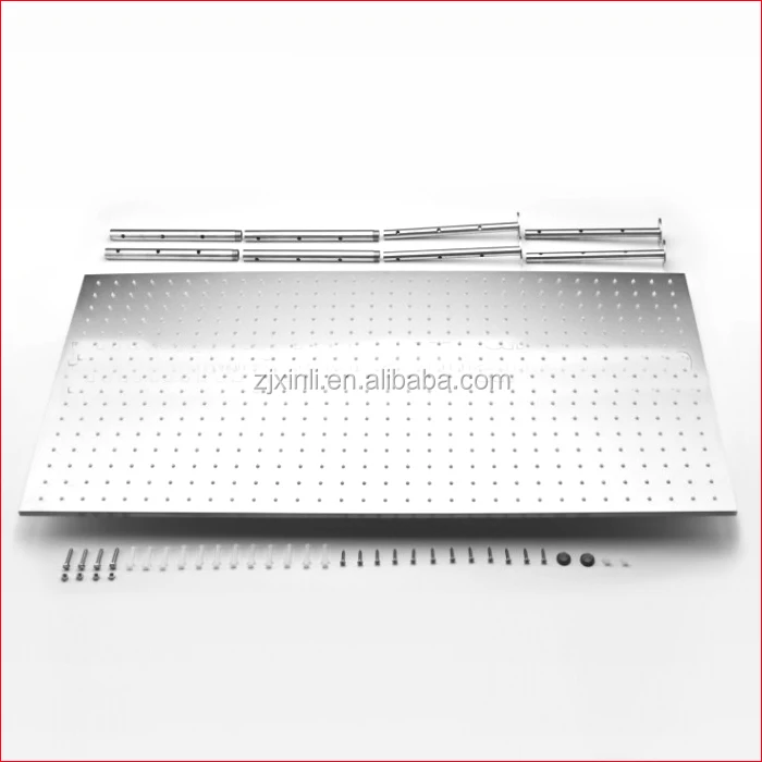 Розничная торговля-16 "х 31" Нержавеющая сталь новый LED Насадки для душа, Цвет изменена без Батарея, бесплатная доставка x15480