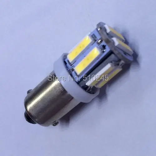 500X Автомобильный светодиодный свет BA9S 10 светодиодный SMD 7014 10smd на танкетке авто светодиодный свет лампы белого цвета