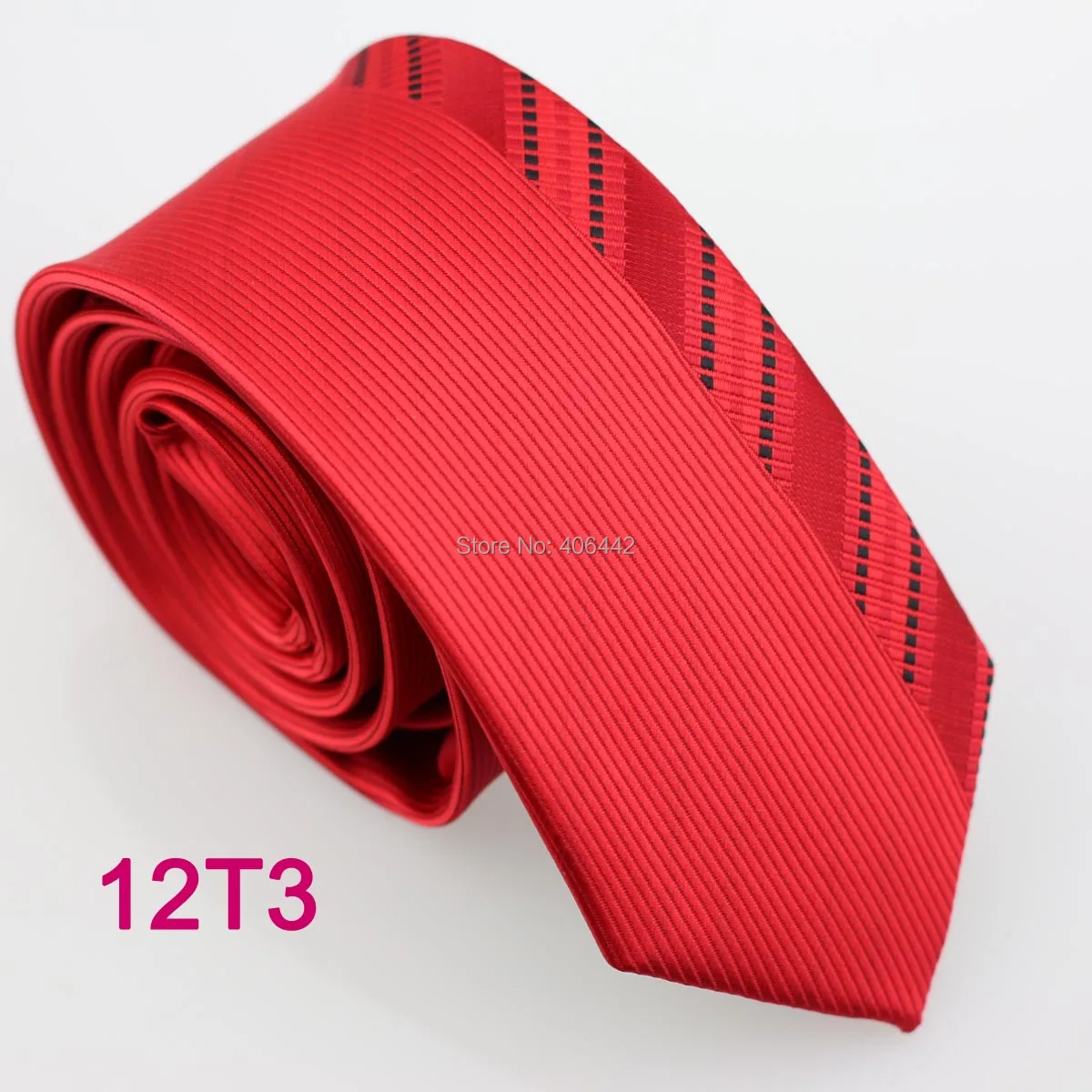 YIBEI coahella ties мужской тонкий галстук красный с черной полосой несимметричный тонкий галстук узкий галстук Модный Галстук Свадьба Gravata