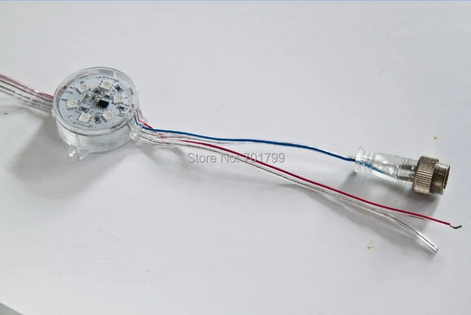 20 штук DC24V 80 мм Диаметр TM1804 светодиодный модуль пиксела; 18 шт. 5050 SMD RGB LED; IP67 Номинальная