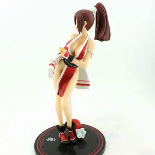 Король бойцов XIII Mai Shiranui фигурка Золотой/красный вер. 1/6 ПВХ 1" /27 см KOF сексуальная девушка аниме фигурка игрушки коллекционные игрушки