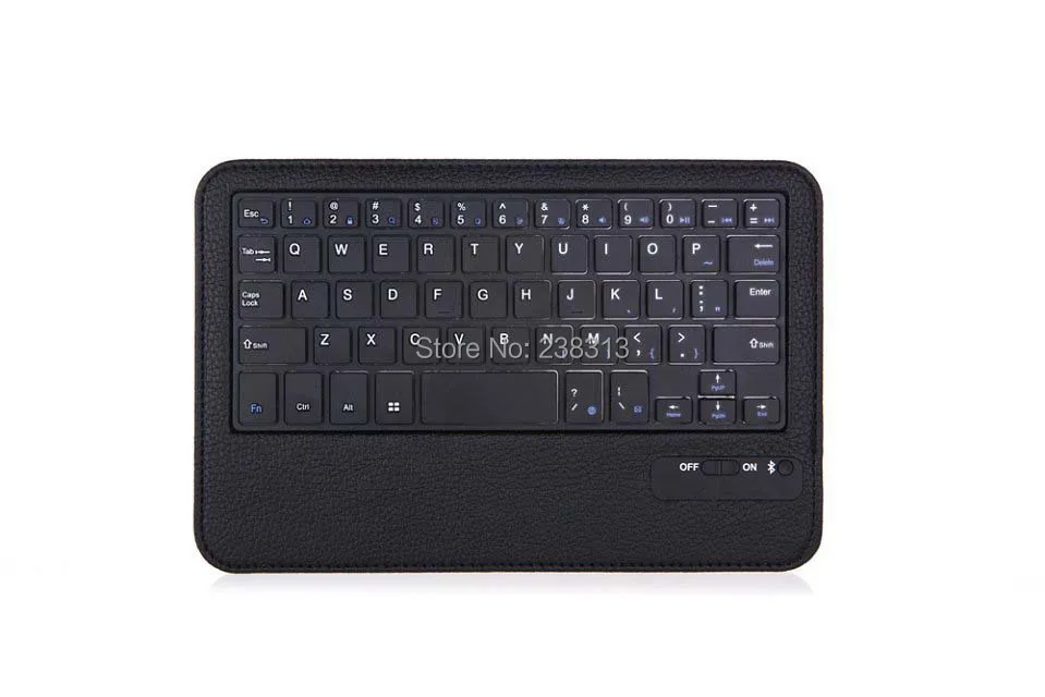 Русский Съемная Беспроводной Bluetooth клавиатура и кожаный чехол для Samsung Galaxy Tab 4 8,0 T330/T331/T335
