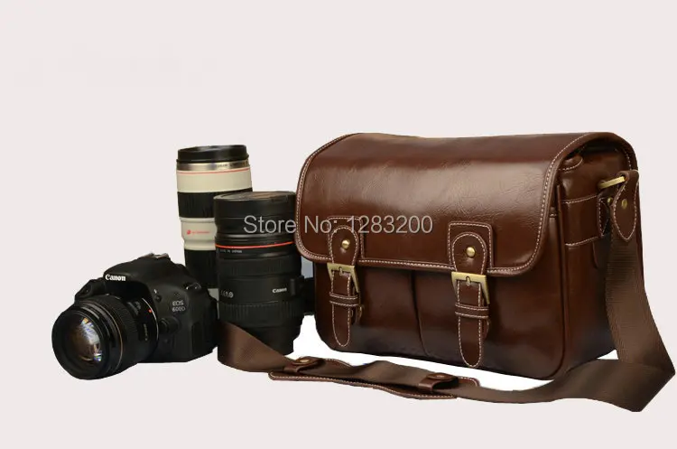 Водонепроницаемая сумка для камеры из искусственной кожи для Nikon Canon sony samsung Pentax 115-4