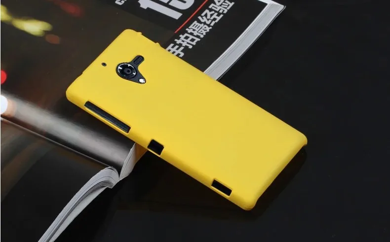Чехол для sony Xperia ZL, резиновый ЖЕСТКИЙ чехол на заднюю панель для sony Xperia ZL L35i L35h, высокое качество