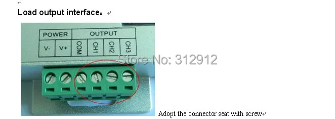LED Intelligent Light Сенсор и время контролируемых контроллера; DC12-24V вход; 4A* 3ch выход
