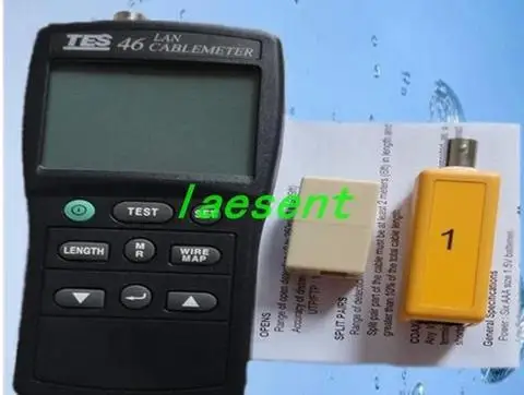 TES-46 Lan измеритель кабеля