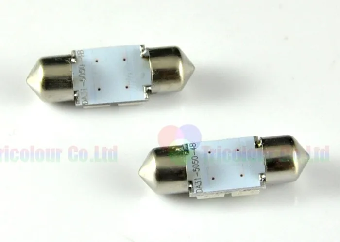 AutoEC 31 мм 36 мм/39 мм/41 мм 4SMD 5050SMD C5W гирлянда для салона автомобиля светодиодный s лампы авто светодиодный светильник 300 шт.# LK113
