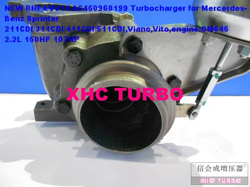 RHF4 VV14 VF40A132 A6460960699 турбо Турбокомпрессор Для Mercedes-BENZ sprinteri Viano Vito OM646 DE22LA 2.2L 107HP 150HP
