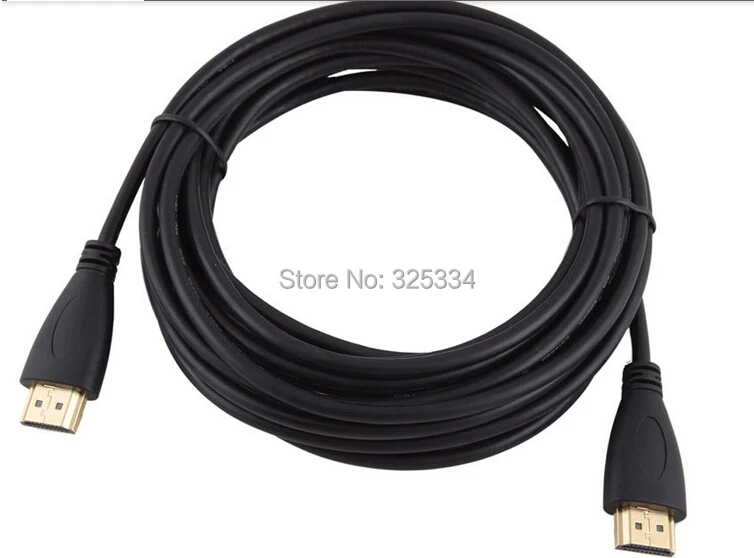 Премиум 6FT 2 м кабель HDMI Позолоченные соединения V1.4 HD 1080 P для PS3 HDTV 200 шт./лот