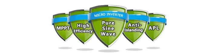 MPPT на сетке солнечный инвертор, 10,5-28 В DC, 120 в AC Чистая синусоида Инвертор "точной синусоиды" на сетке, CE