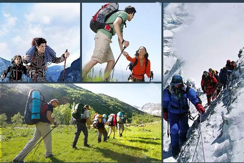Naturehike 34-135 см алюминиевый 5 секционный гибкий регулирует альпеншток Вольфрамовая сталь наконечник трость для пеших прогулок треккинг полюс 280 г