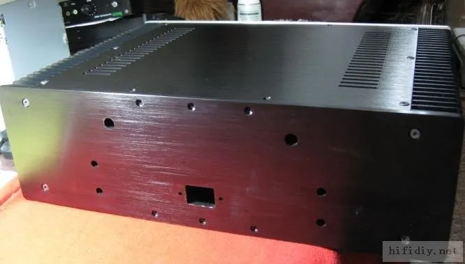 Полный алюминиевый усилитель класса А шасси/AMP Корпус/Чехол коробка/DIY усилитель чехол