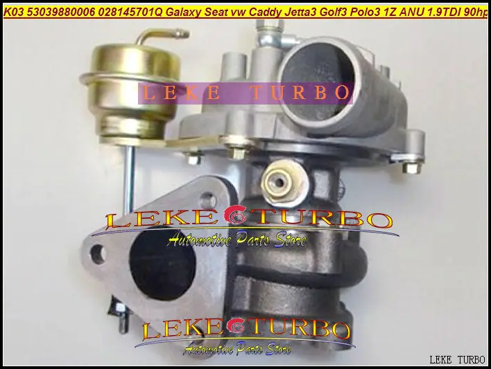 K03 53039700006 454083 454083-0001 028145701J Turbo для FORD Galaxy для Seat Caddy Jetta 3 Golf 3 4 Polo Sharan 1Z ANU AHU 1.9L
