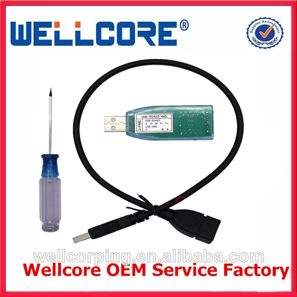 2 шт./лот USB 2.0 RS485 RS422 карты Серийный адаптер конвертер от Wellcore