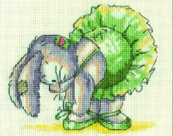 Высокое качество вышивки крестом комплект балерина кролика Банни, танцы Bunny