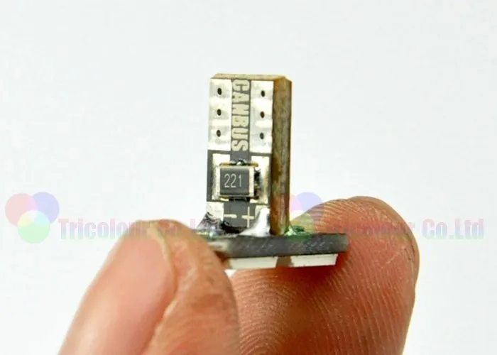 Autoec 100x T10 W5W T10 194 168 5730 6 SMD может-ошибка шины со светодиодной подсветкой Габаритные огни чтения Лампы для мотоциклов белого и синего цвета интерьера Light# lb65