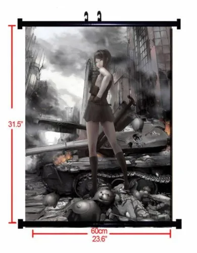 Декор аниме плакат настенный свиток DANGANRONPA Mukuro Ikusaba PW-DANG-233497