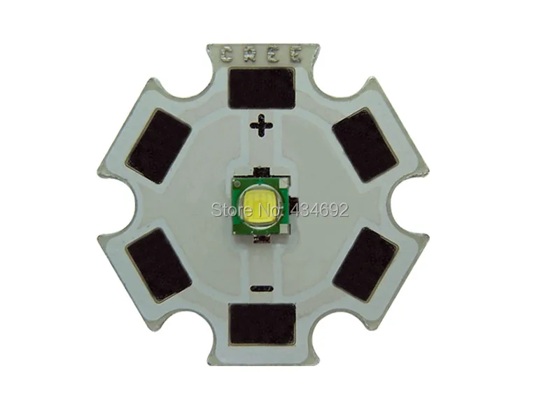 100 шт. CREE XP-G XPG 1-5 Вт белый 6300-6500 к теплый белый 3000-3200 к 3,2-3,6 В светодиодный излучатель свет лампы для самодельные фонари факел