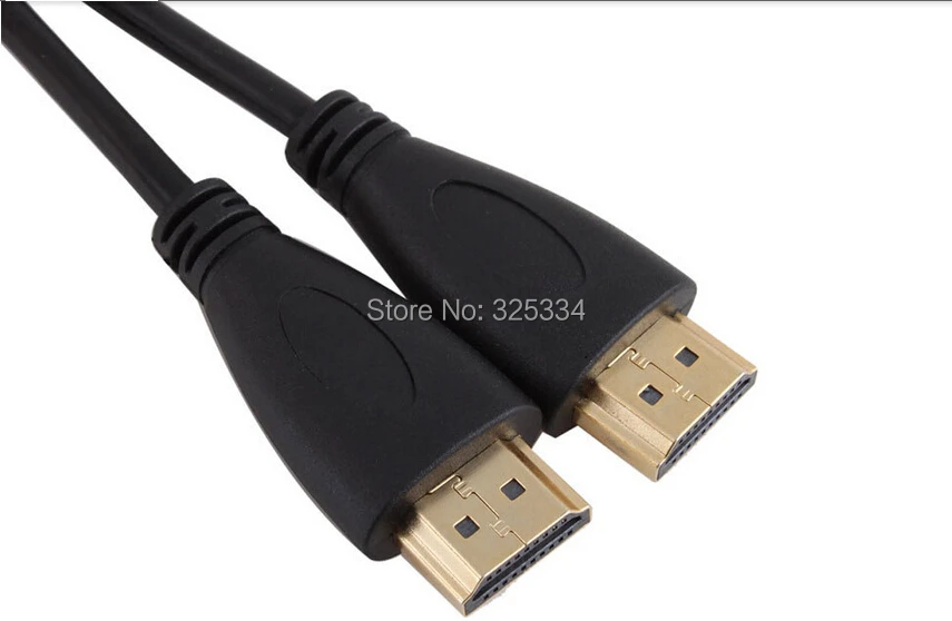Премиум 6FT 2 м HDMI кабель позолоченный соединитель V1.4 HD 1080 P DHL FedEx 100 шт./лот