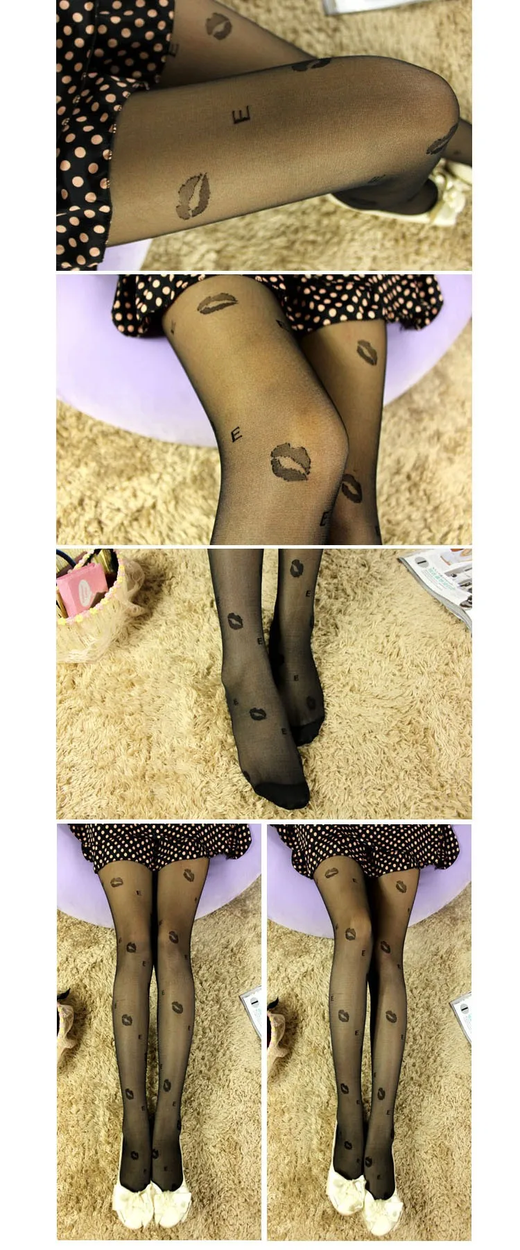 Collant Fille колготки для девочек-подростков ; весна/лето 4 шт./компл. ультра-тонкий Парадное, тонкое Core прядения молодой