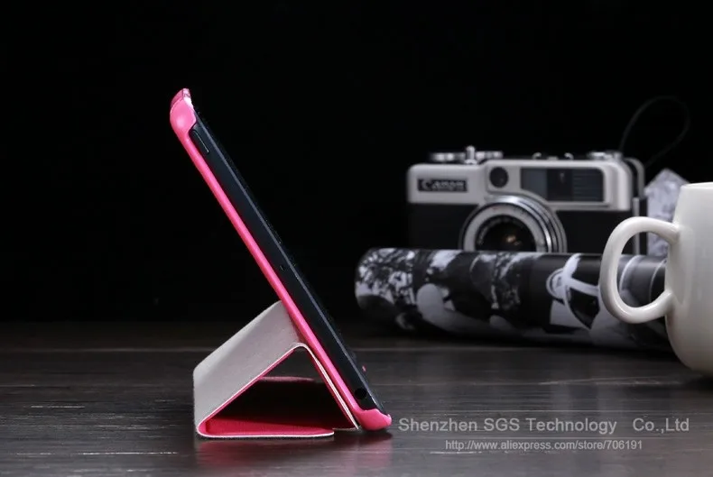 KISSCASE три раза Стенд кожаный флип чехол для IPad Mini 1 2 3 защитный чехол Аксессуары для планшетов полный защитный чехол с петлей