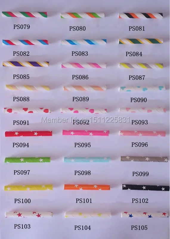 paper straw color 4